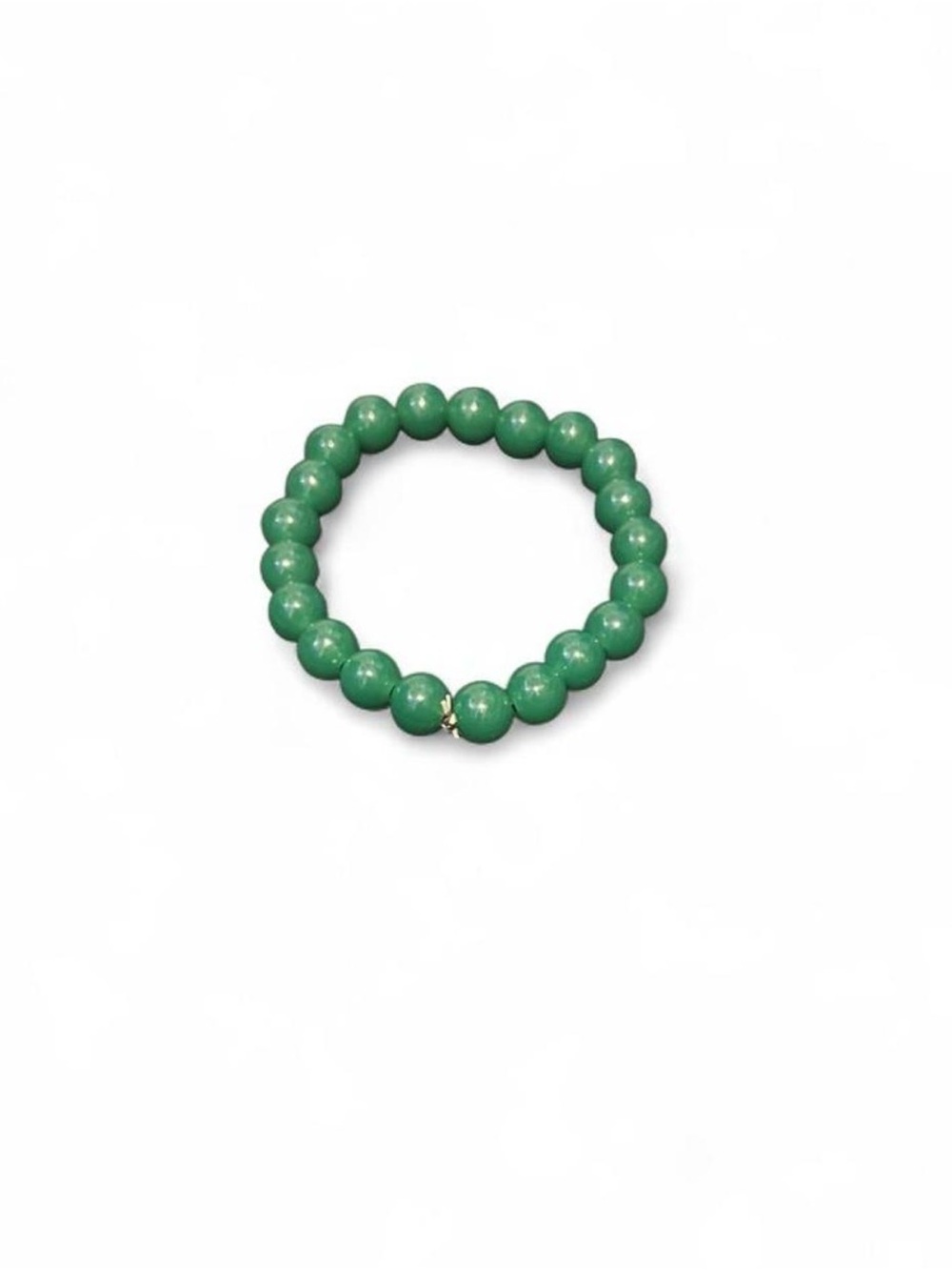 Green jade crystal bracelet